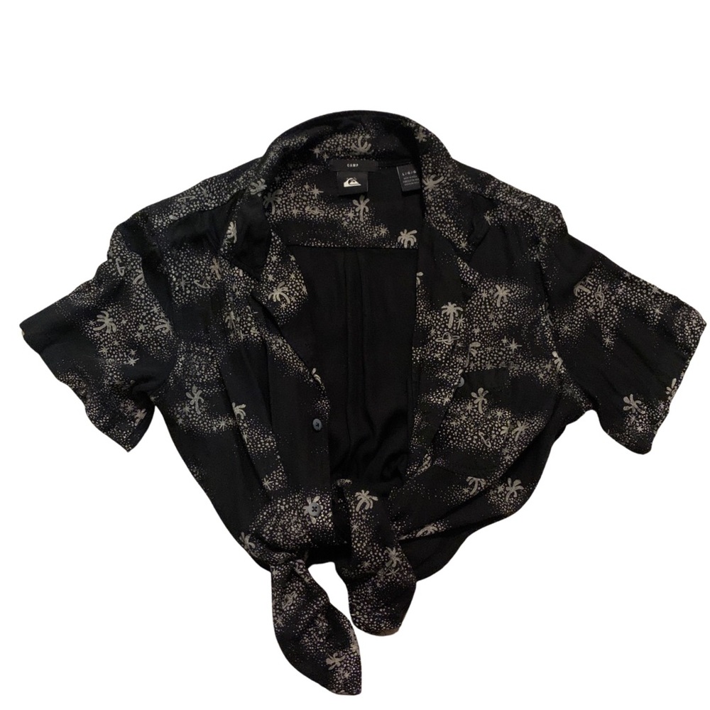 Galaxy Hawaiian Button Down TShirt